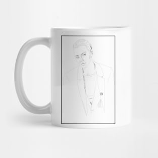 VILLA NELLE SKETCH THE BUS Mug